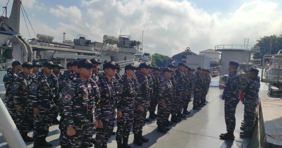 TNI AL Siagakan Ratusan Prajurit dan Kapal Perang Kawal Kelancaran Arus Balik di Pelabuhan Ketapang