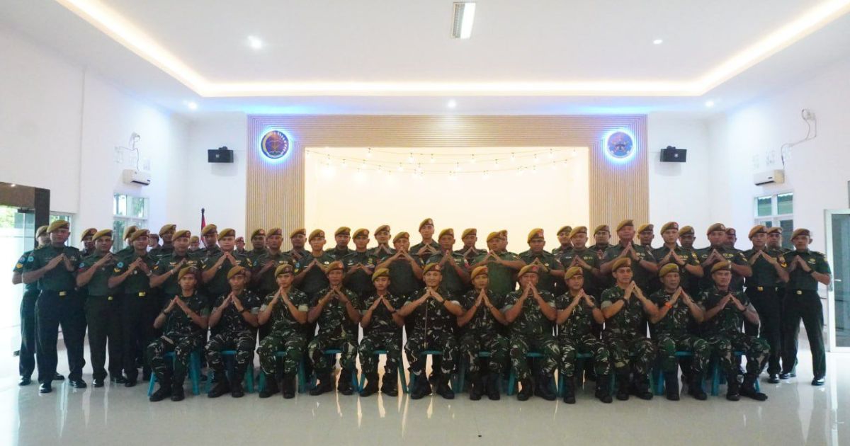 32 Prajurit Yonarhanud 11/WBY Naik Pangkat Periode 1 April,Ini Pesan Danyon