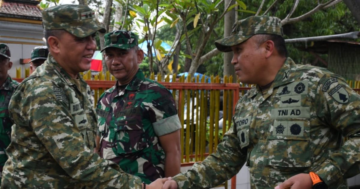 Tinjau Yon TP 933/Macan Wilis, Pangdam Rudy Tegaskan Standar Makanan untuk Kesehatan Prajurit