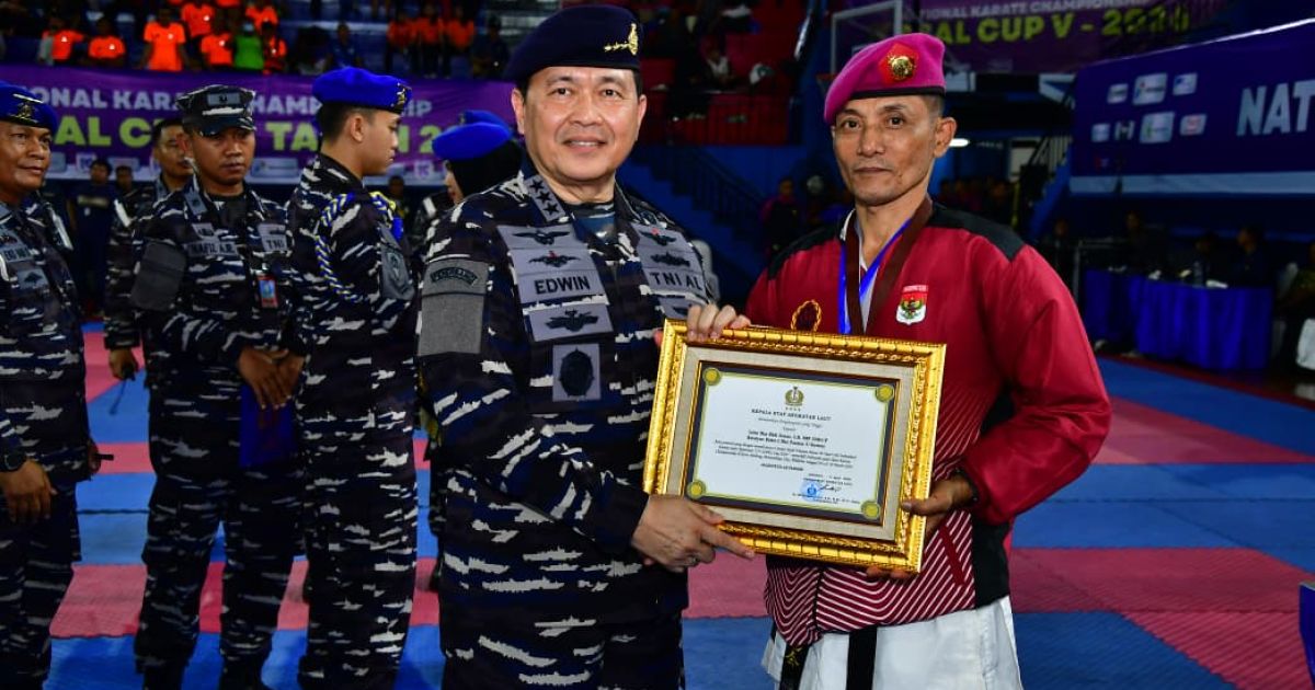 KASAL CUP V 2026 RESMI DIGELAR, TNI AL PERKUAT PEMBINAAN ATLET KARATE NASIONAL