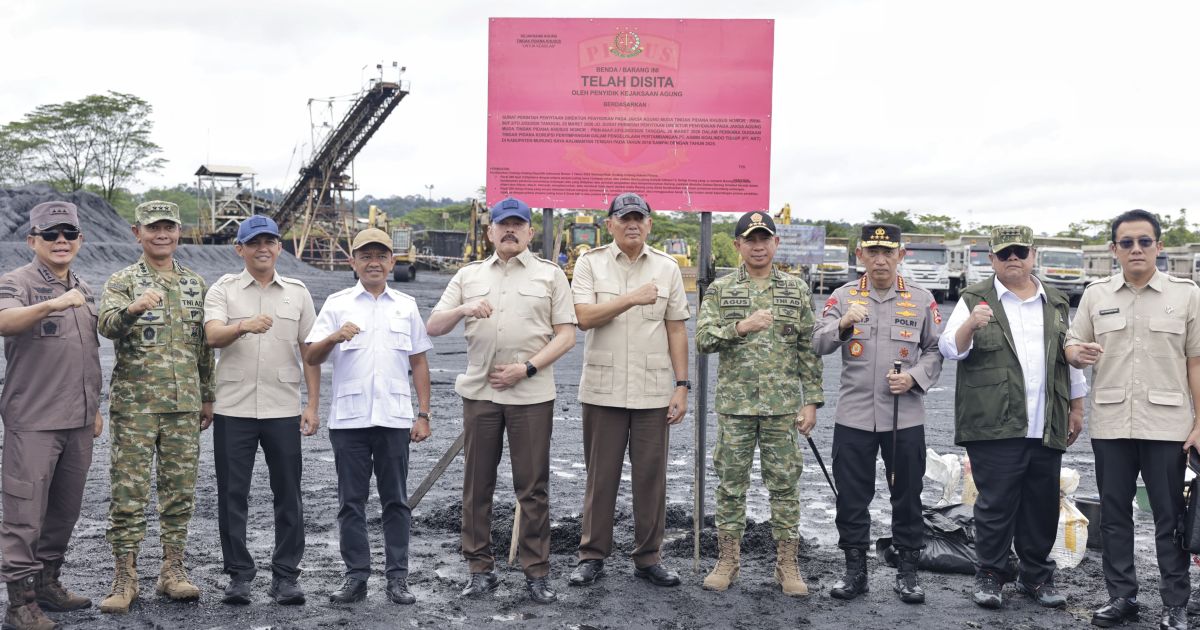 Jaksa Agung Tinjau Lokasi PT AKT di Murung Raya Terkait Dugaan Tambang Ilegal