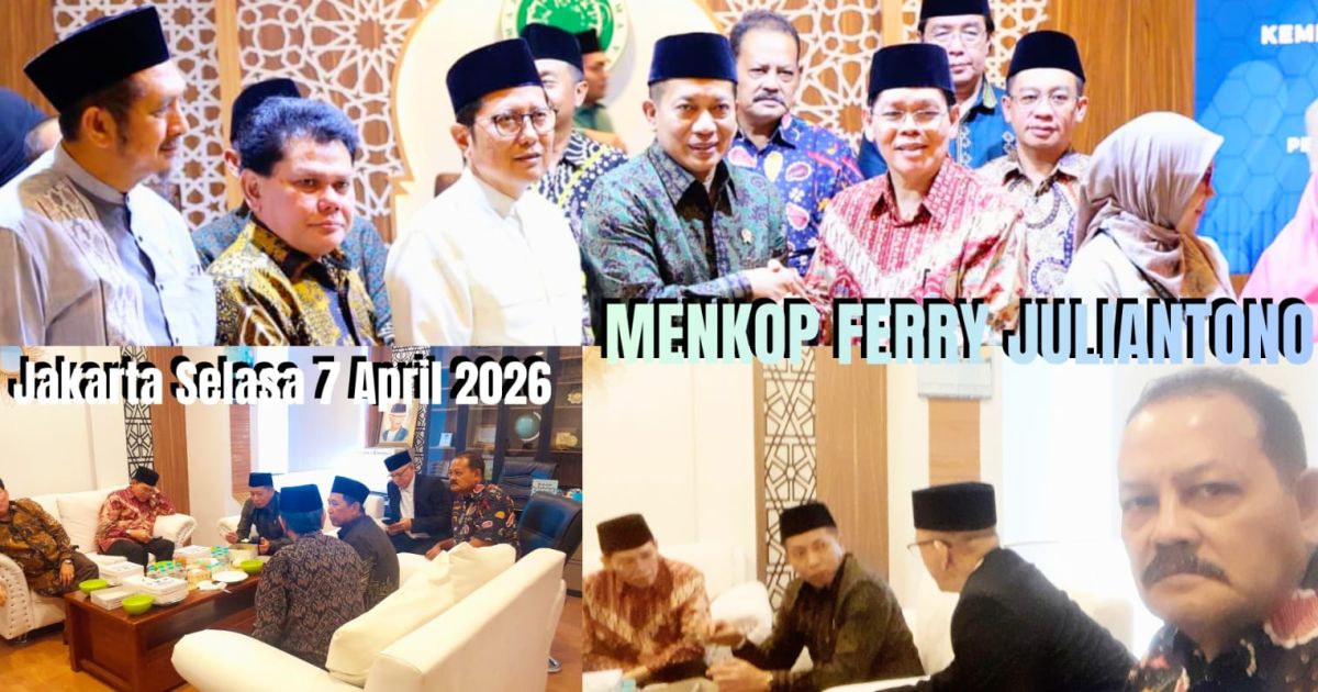 Kemenkop RI–MUI Teken MoU, Dorong Pemberdayaan Ekonomi Umat Berbasis Koperasi
