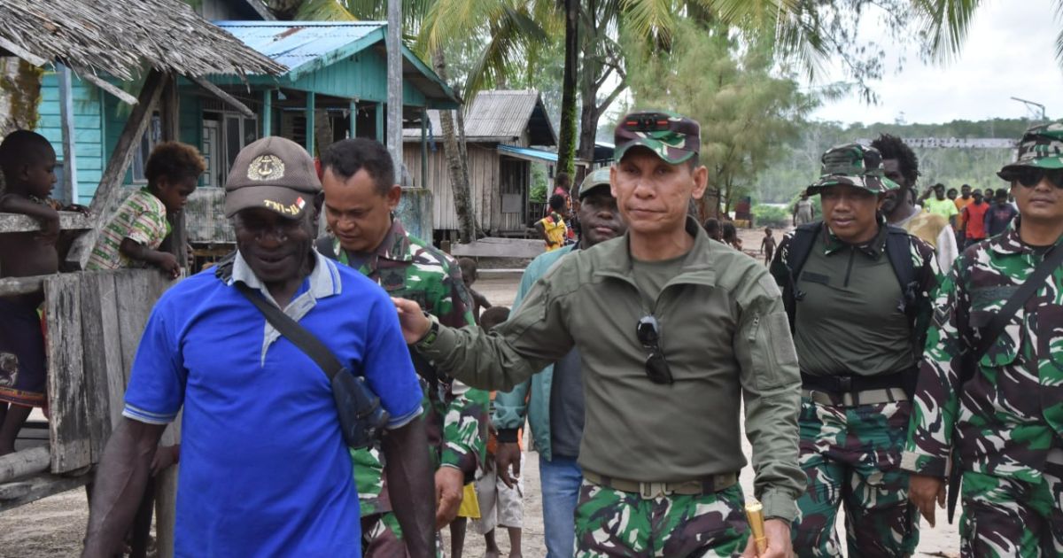 Dandim 1710/Mimika Tinjau Rencana Lokasi Sasaran TMMD Ke-128 TA 2026 di Distrik Mimika Tengah