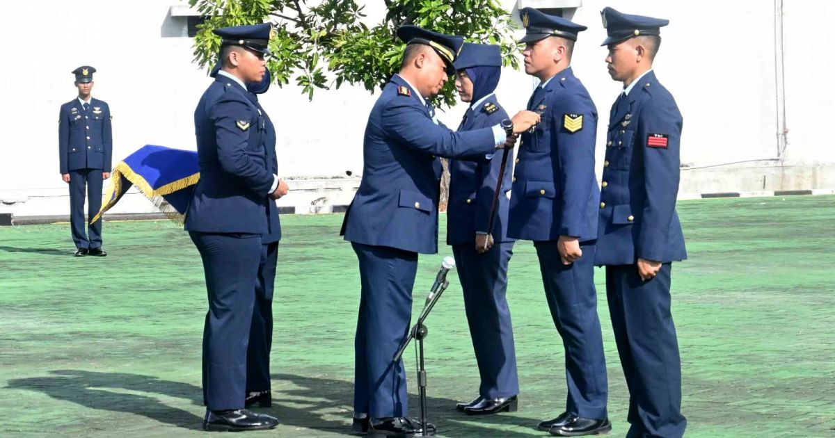 Teguhkan Semangat Pengabdian, Lanud Sjamsudin Noor Gelar Upacara Peringatan HUT ke-80 TNI AU Tahun 2026