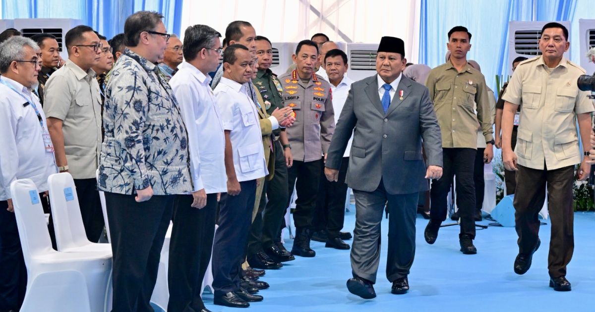 Panglima TNI Dampingi Presiden RI Saksikan Penyerahan Denda Administratif dan Penyelamatan Keuangan Negara Tahap VI
