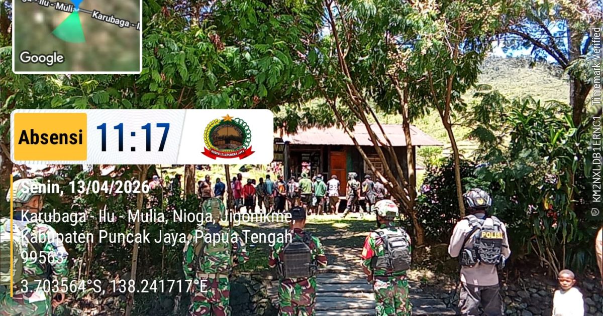 Koramil 1714-01/ILU Lakukan Penjemputan Jenazah oleh Aparat Gabungan TNI dan Polri Distrik ILU