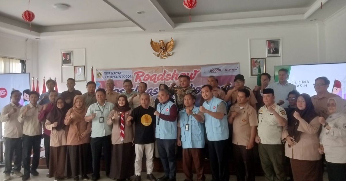 Inspektorat Kabupaten Bogor Gelar Penyuluhan Anti Korupsi di Kecamatan Klapanunggal