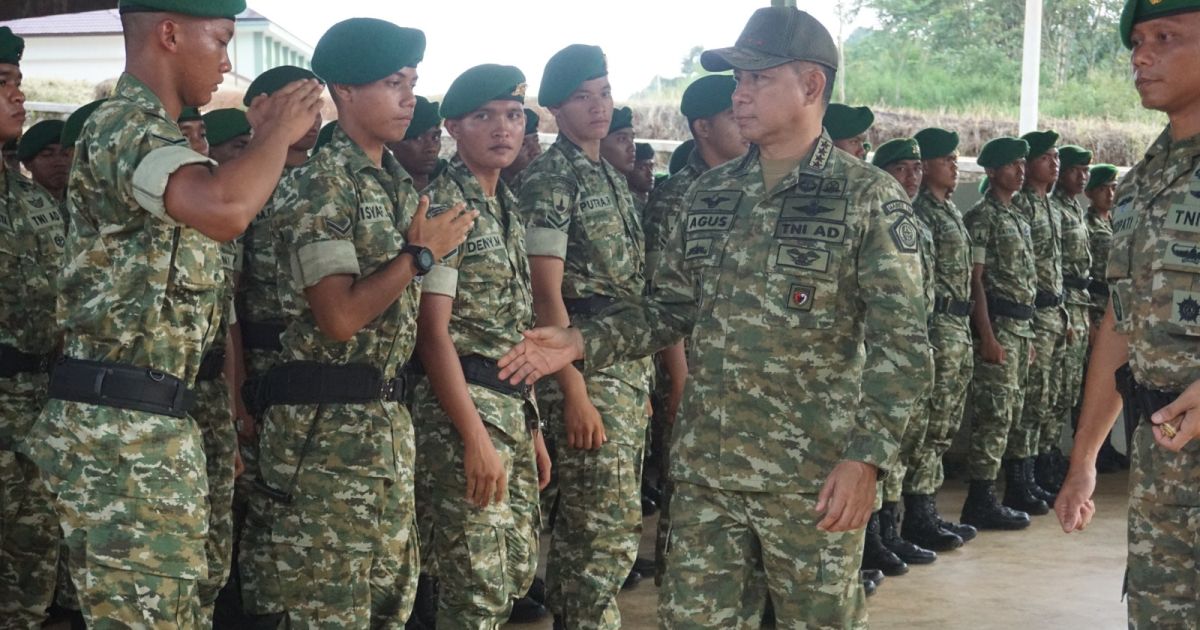 Panglima TNI Tinjau Yonif TP 940/Jaya Nagara di Subang, Jawa Barat