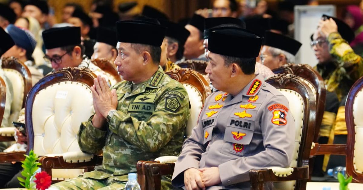 Panglima TNI Hadiri Silaturahmi Nasional Ormas Islam dan Halal Bihalal Idul Fitri 1447 H MUI