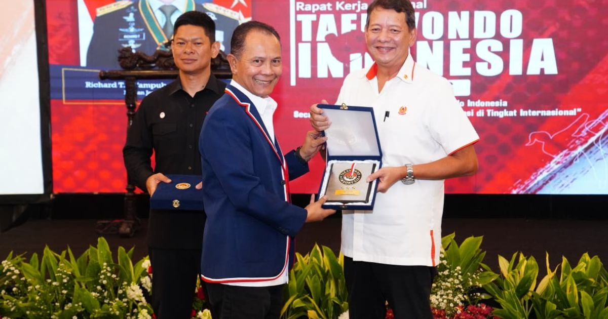 Ketua Umum PBTI Letjen TNI Richard Tampubolon Buka Rakernas Taekwondo Indonesia 2026