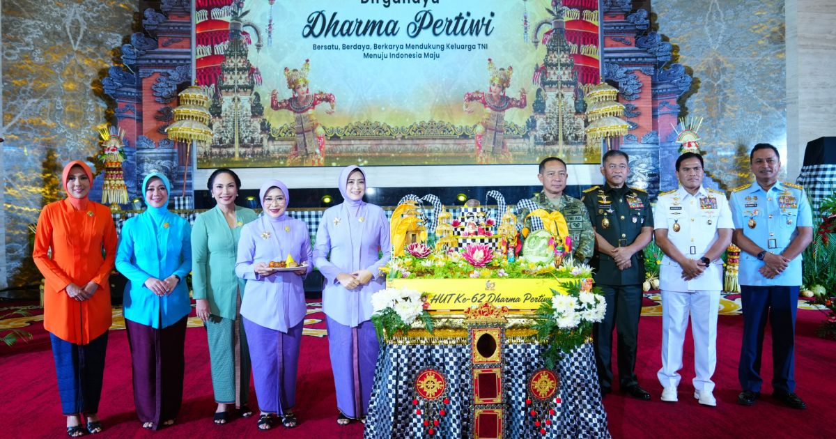 Panglima TNI Apresiasi Dharma Pertiwi pada HUT ke-62: Perkuat Peran Keluarga Menuju Indonesia Maju
