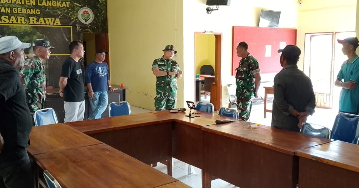 Pabung Kodim 0203/Langkat Tinjau Kesiapan Pembukaan TMMD ke-128 di Langkat