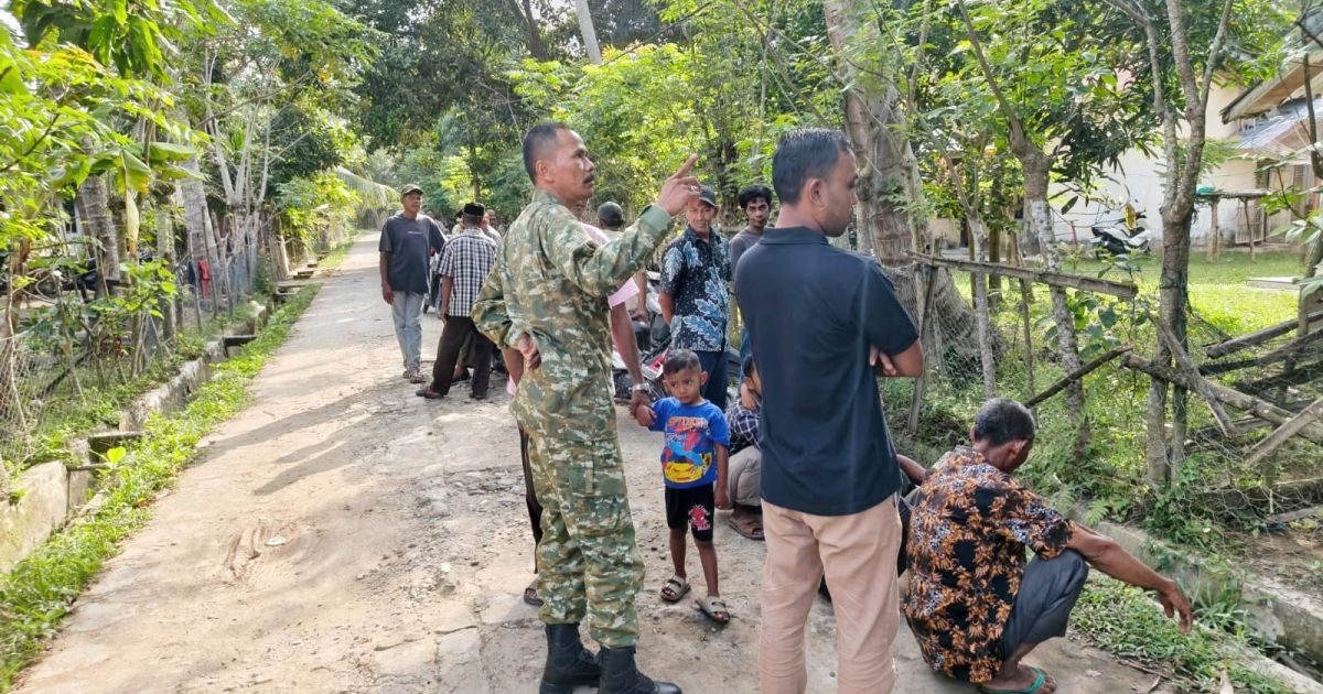 Babinsa Turun ke Jalan Desa, Komsos Santai Perkuat Keamanan Warga