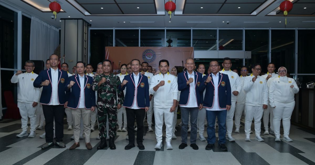 Ketum PBTI Letjen TNI Richard Tampubolon Lantik Pengurus Taekwondo Indonesia Kaltim 2025–2029