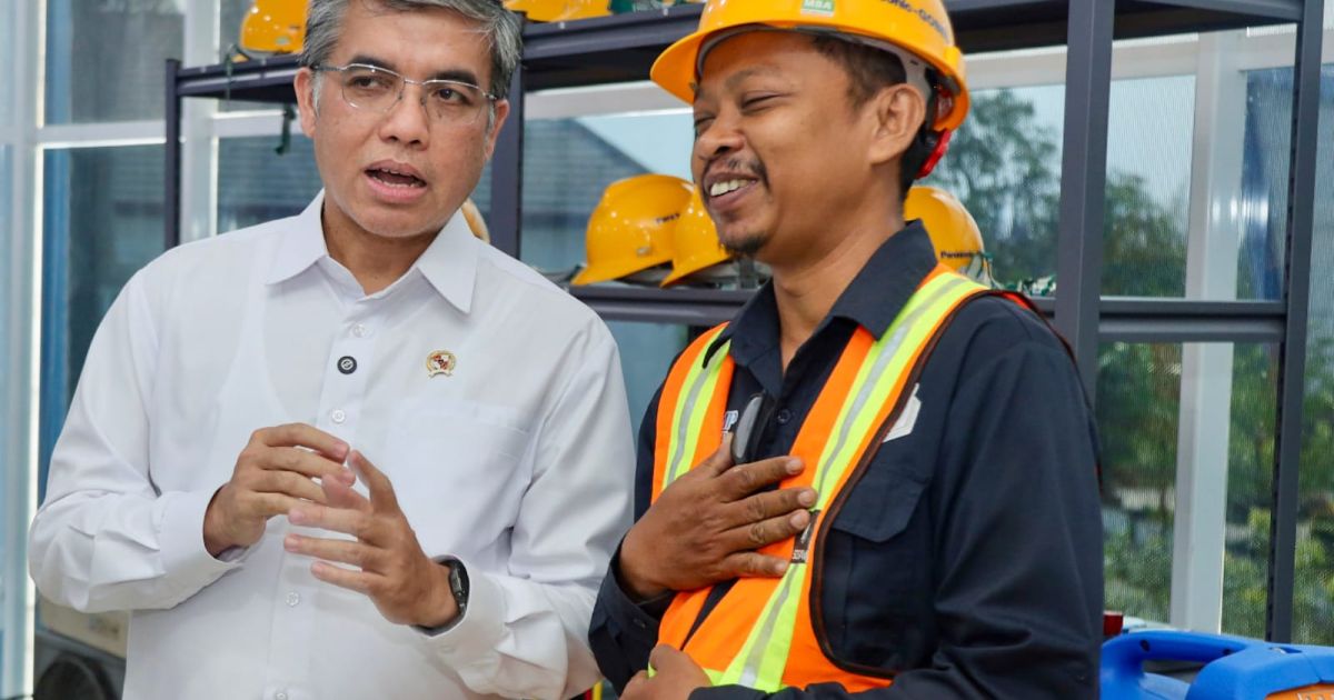 Menaker: Pelatihan Vokasi Jadi Langkah Nyata Siapkan Tenaga Kerja Kompeten.