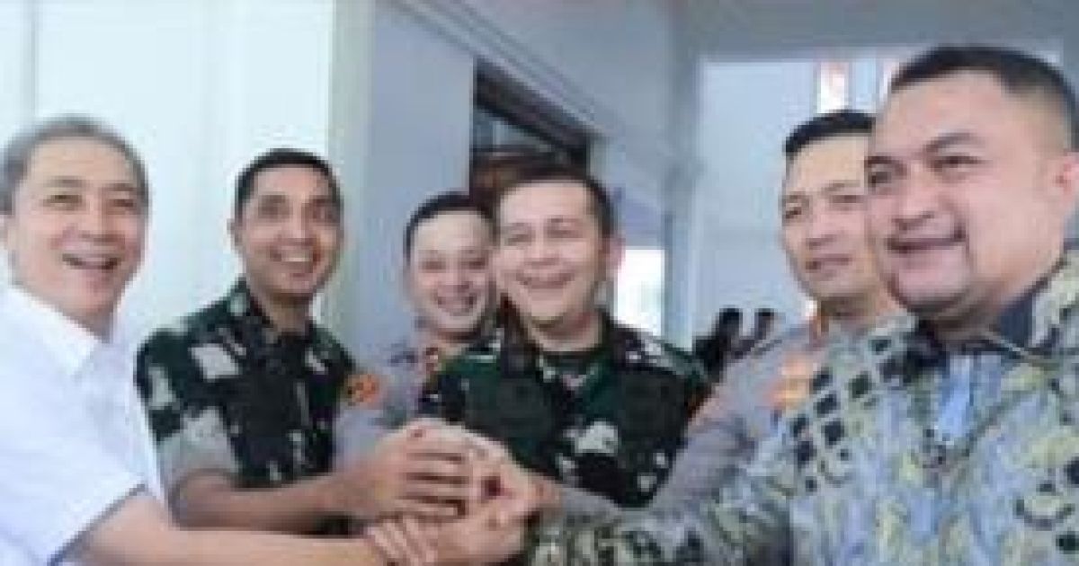 Bupati Bogor dan Danrem 061/SK Perkuat Kolaborasi Jaga Kamtibmas dan Percepat Pembangunan Di Rakornis TMMD Ke-128