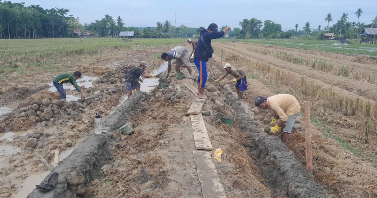 20 Sasaran Fisik Dikerjakan Satgas TMMD 128 Kodim 0203/Langkat