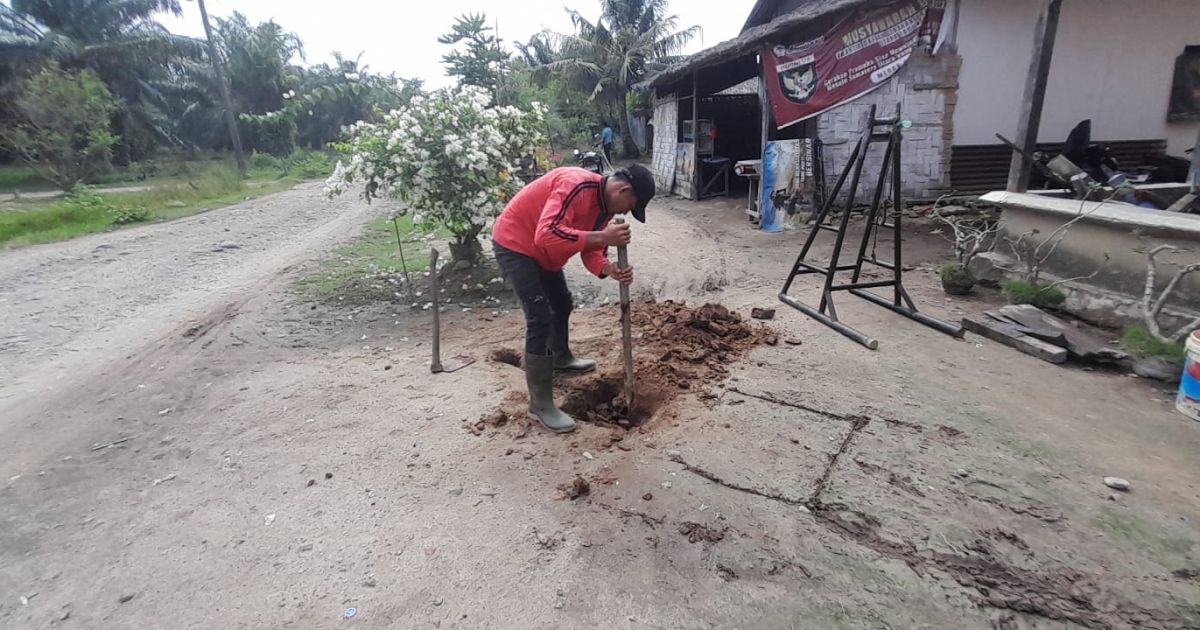 Wujudkan Sanitasi Air Bersih,TMMD 128 Kodim 0203/Lkt Membangun 5 Titik Sumur Bor
