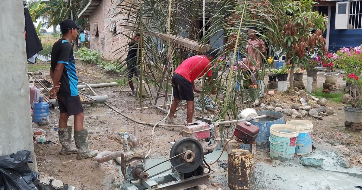 Sepekan TMMD 128 Gebang,Pembuatan Sumur Bor Air Bersih Terus Dikebut