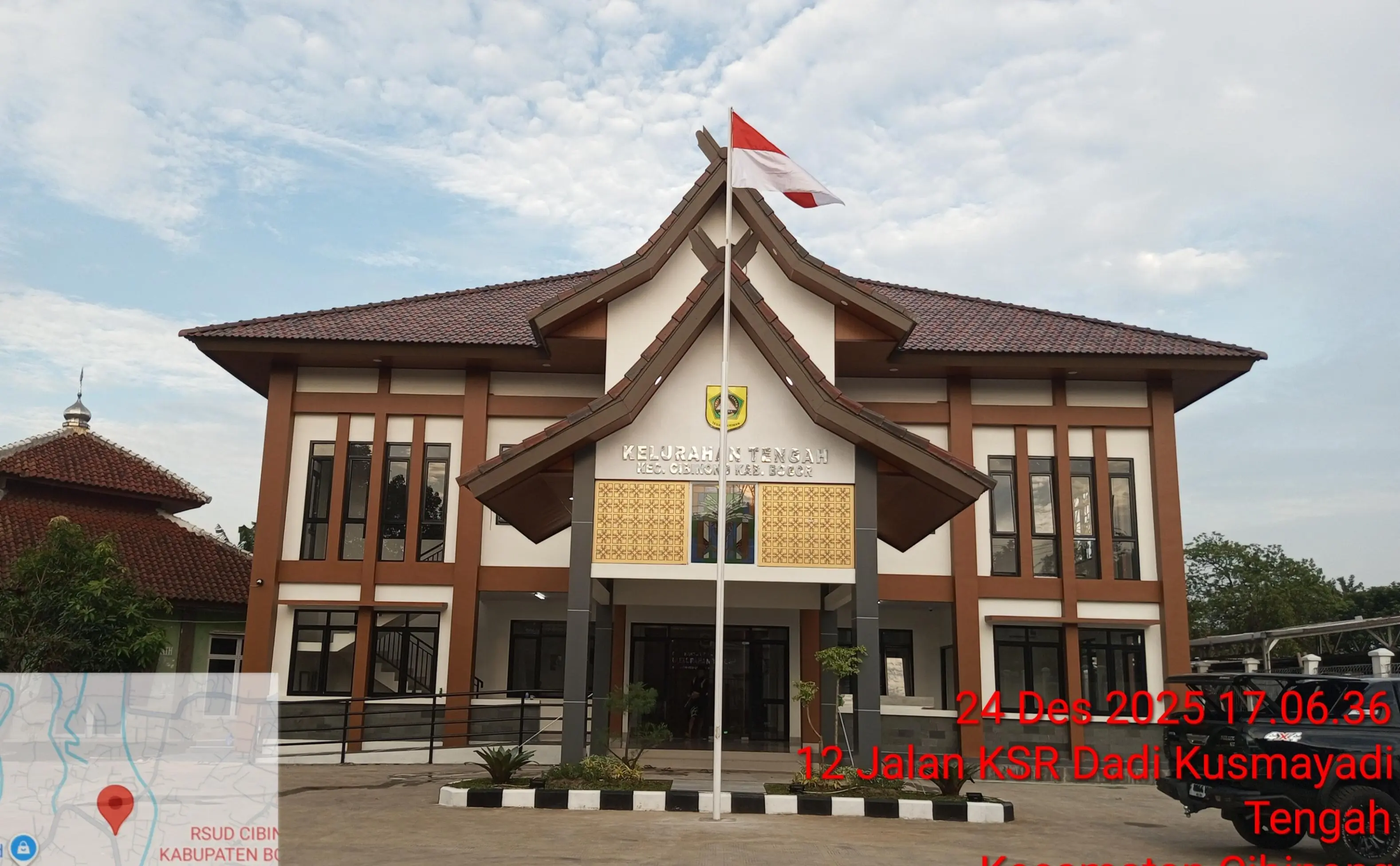 Pembangunan Gedung Kelurahan Cibinong Tengah Capai Target, Siap Diserahterimakan  ‎