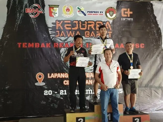 Atlet Menembak Kabupaten Bogor Borong 10 Medali di Kejurda Jabar dan Jabar Open 2025