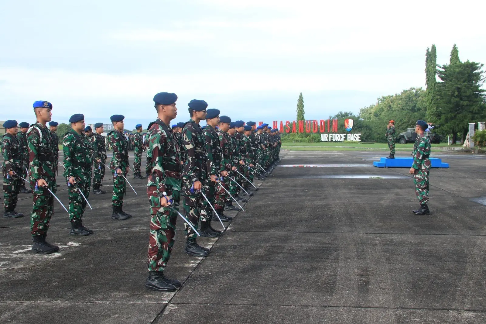 Lanud Sultan Hasanuddin Tutup Akhir Tahun dengan Minggu Militer