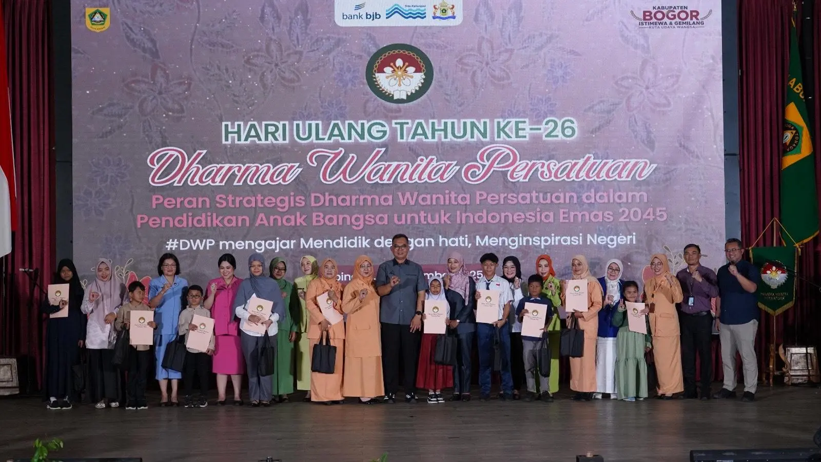 DWP Kabupaten Bogor Peringati HUT ke-26, Perkuat Peran Pendidikan Anak Menuju Indonesia Emas 2045
