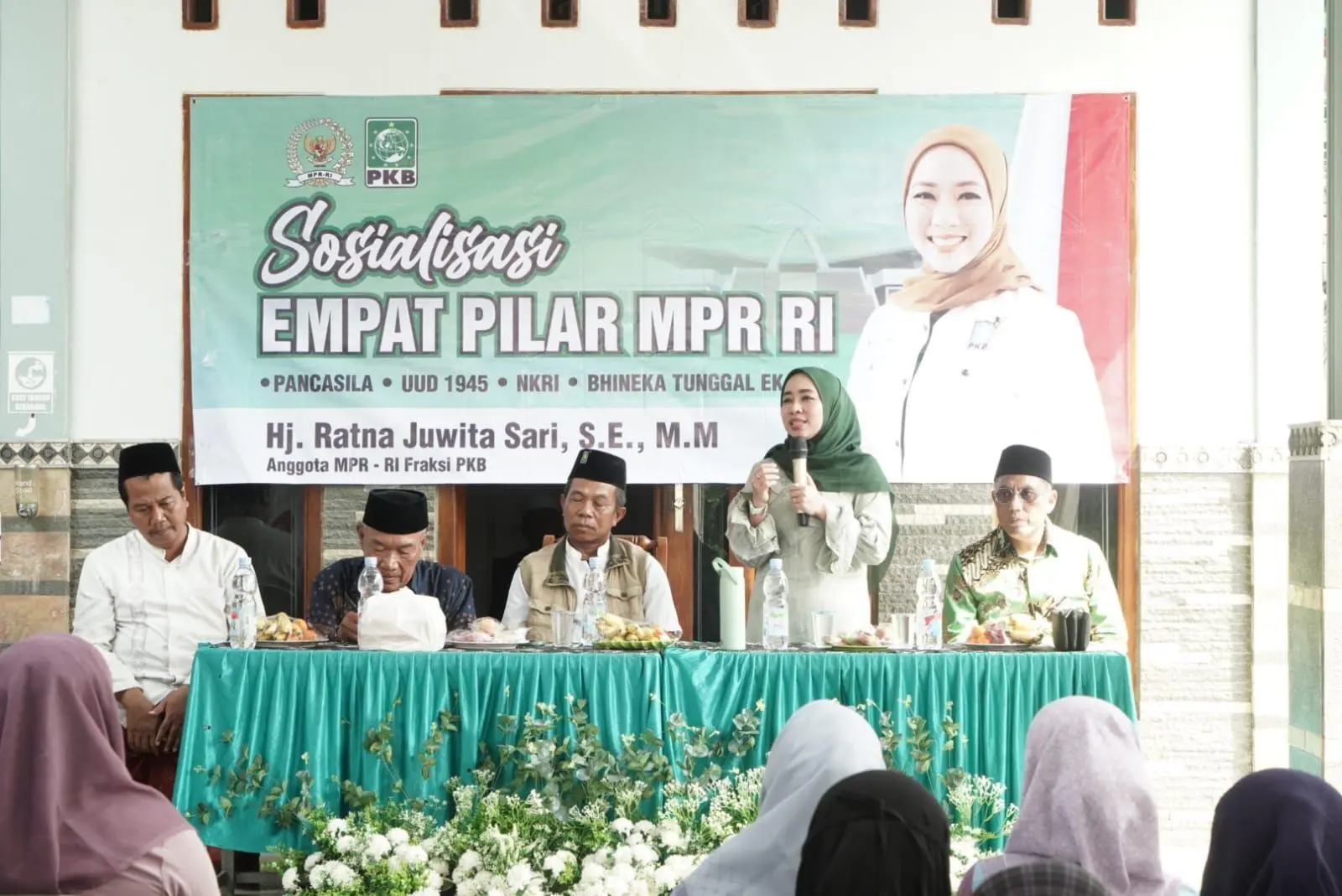 Ratna Juwita Sari Gelar Sosialisasi Empat Pilar, Perkuat Ketahanan Sosial dan Gotong Royong Bangsa 