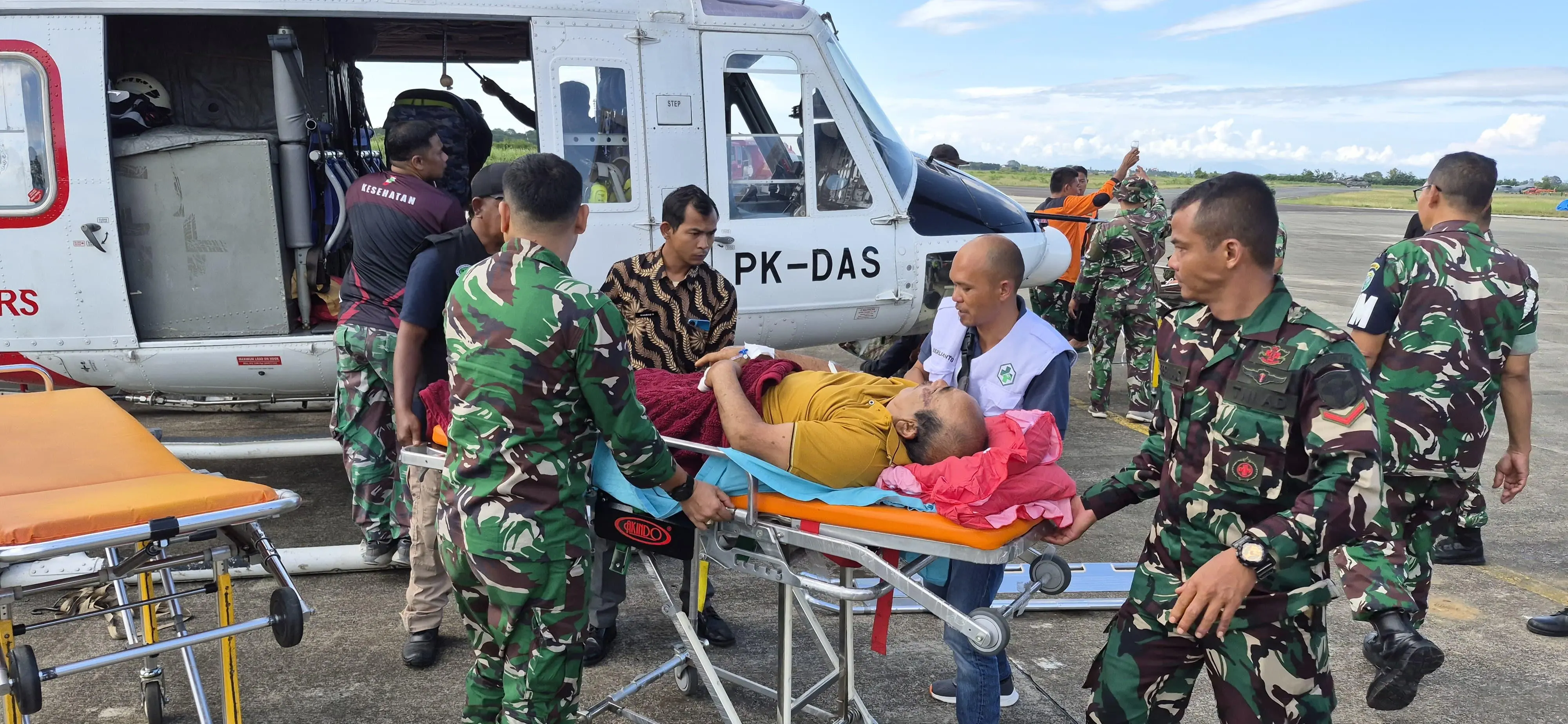 Sinergi TNI dengan Instansi Terkait, Evakuasi Pasien Darurat ke Banda Aceh