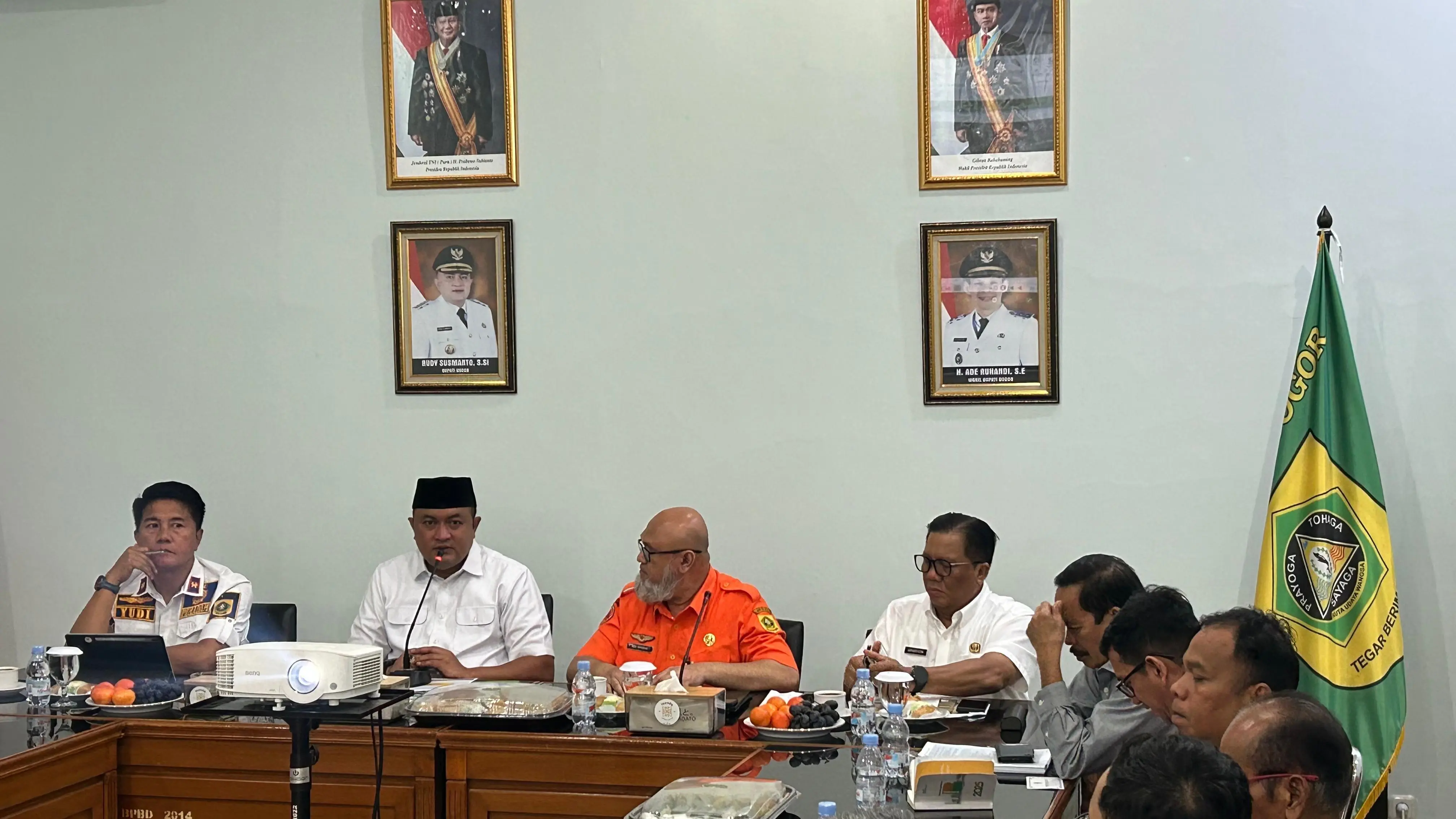 Pemkab Bogor Perkuat Mitigasi dan Penanganan Bencana Lewat Sinergi Pemerintah - Swasta