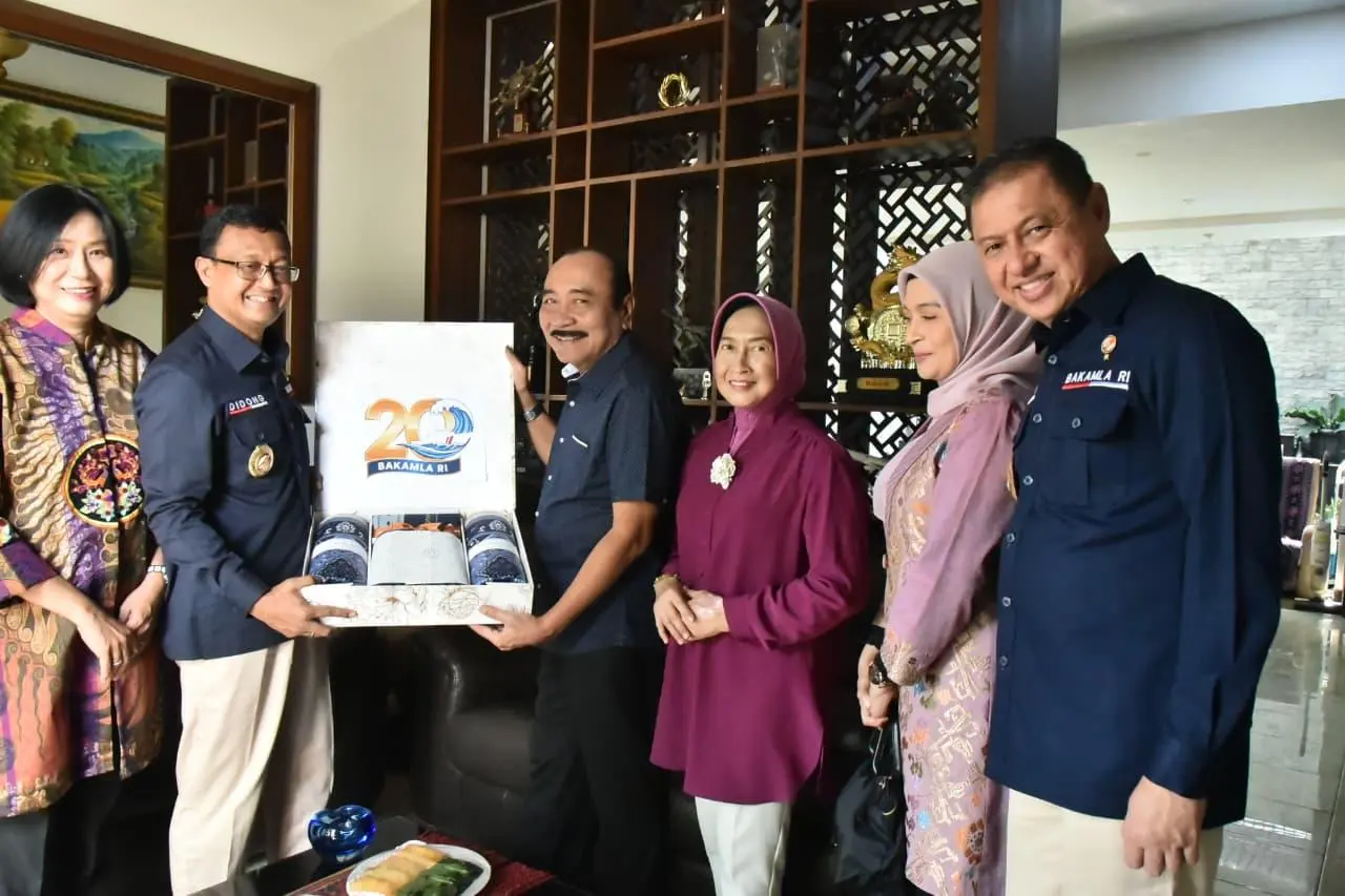 Dari Generasi ke Generasi, Kepala Bakamla RI Anjangsana Dalam Rangka HUT Bakamla RI