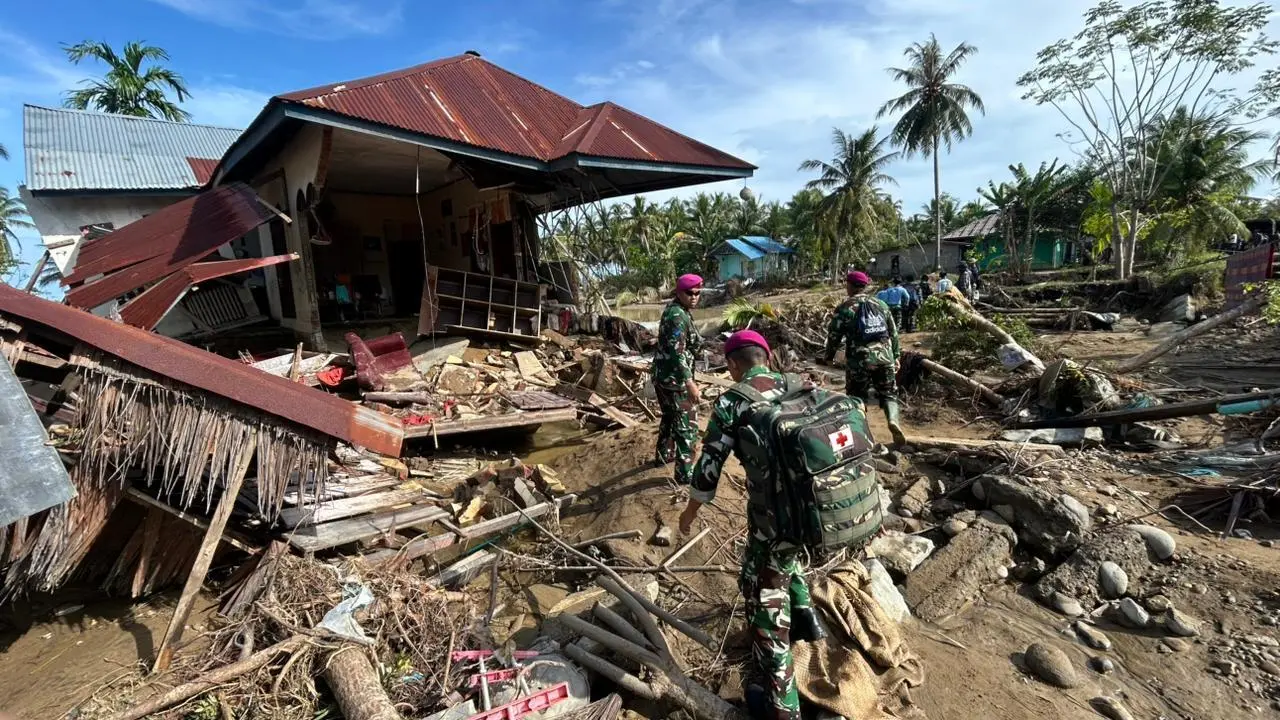 TNi AL Bangun Posko Kesehatan di Wilayah Kuala Cangkoi Aceh