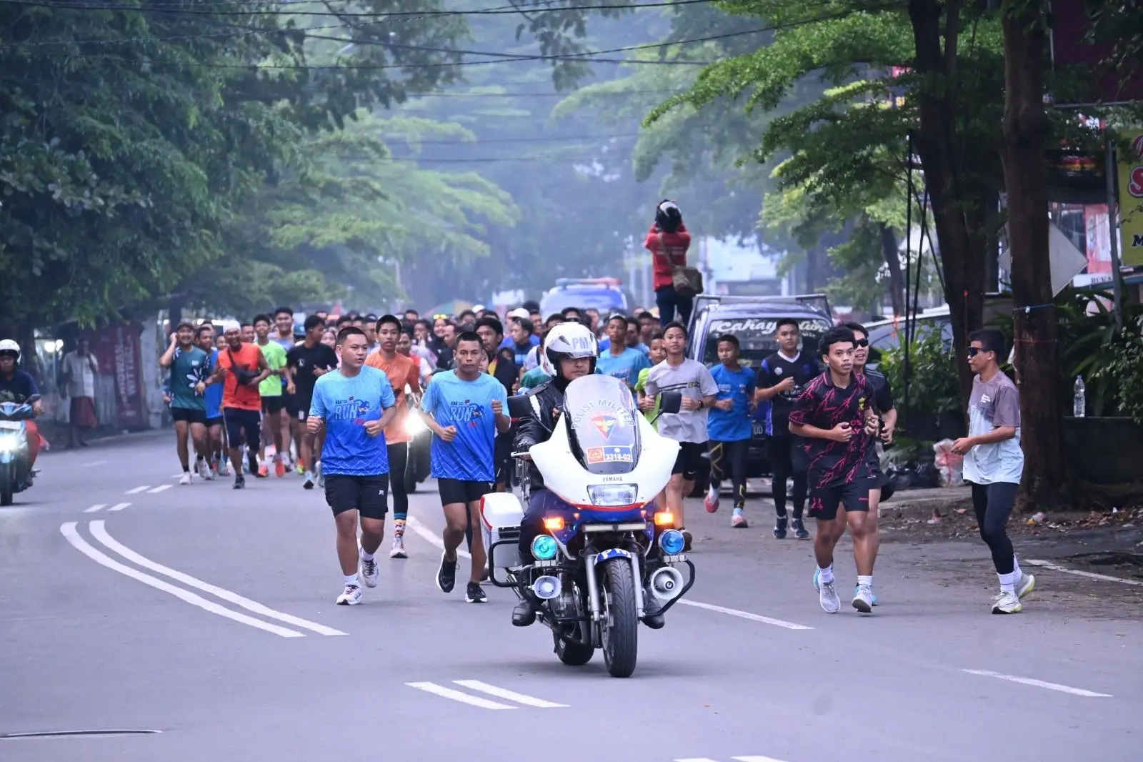 Ratusan Pelari Ikuti Fun Run 5K “Road to Air Force Run” Lanud Sultan Hasanuddin