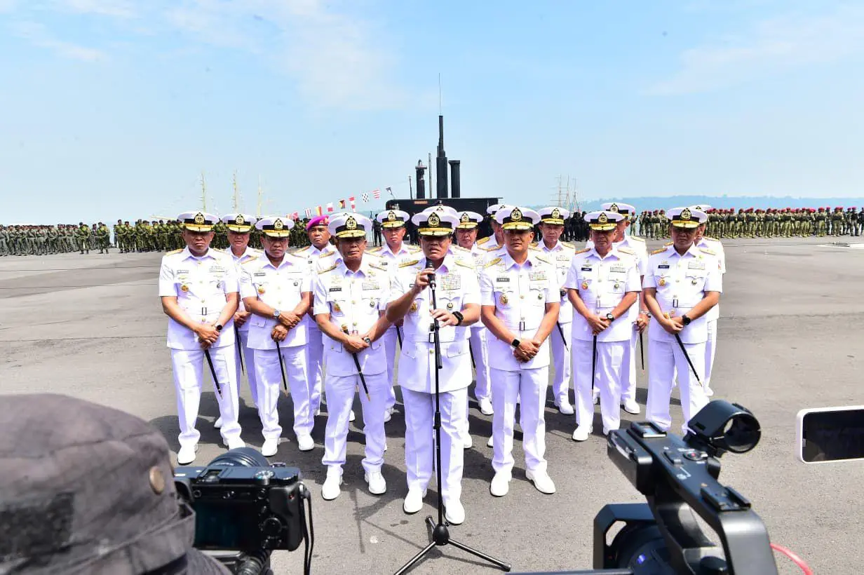 Gelar Upacara Hari Armada RI Tahun 2025, Kasal Pastikan Tambah Unsur untuk Distribusi Bantuan Korban Bencana di Sumatera 