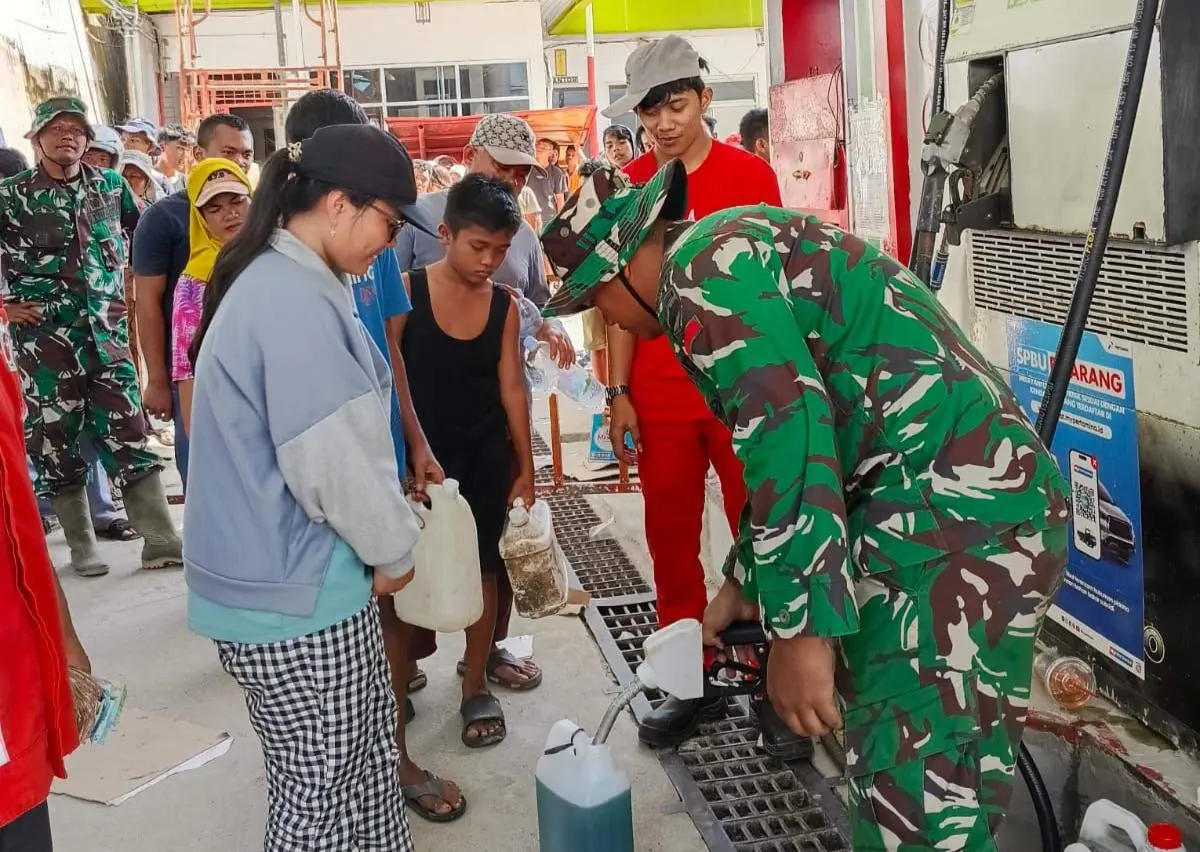 TNI Bantu Operasikan SPBU di Sibolga dan Tapteng Demi Pastikan Pasokan BBM Tetap Lancar