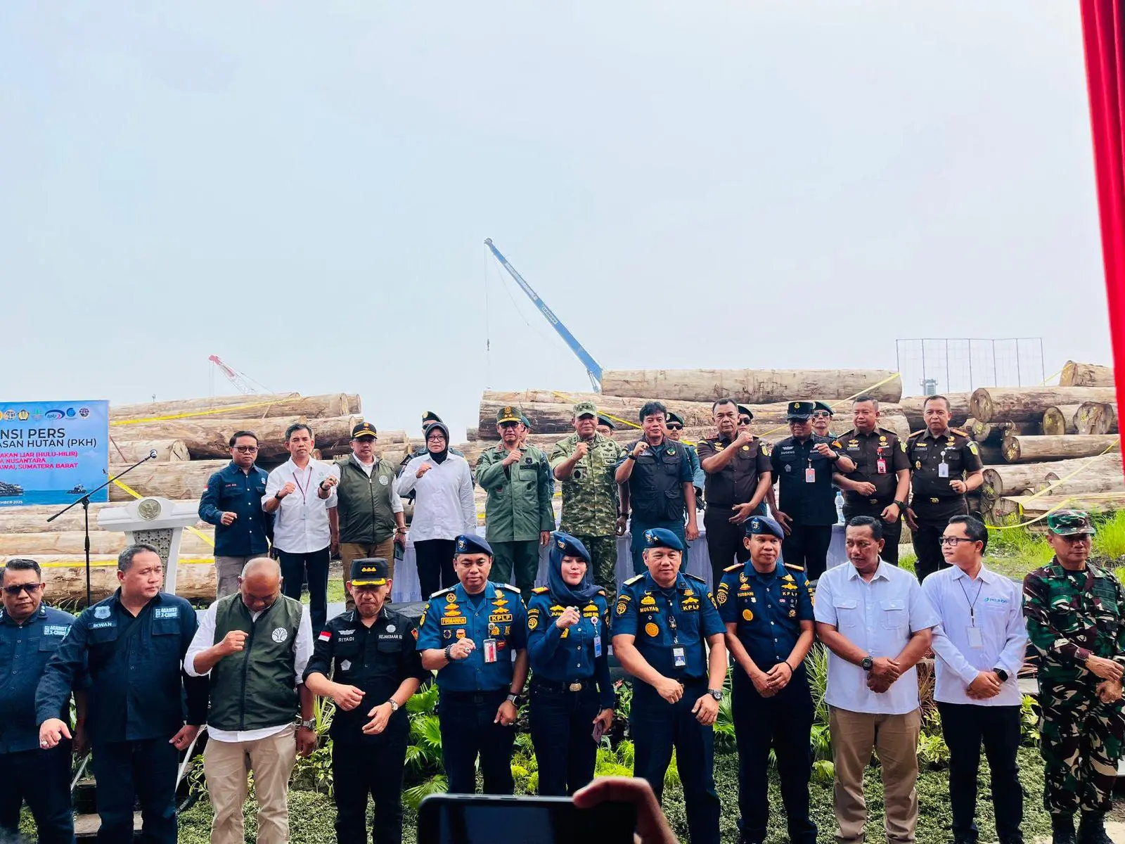 Tersangka Illegal Logging di Mentawai Siap Dilimpahkan ke Pengadilan