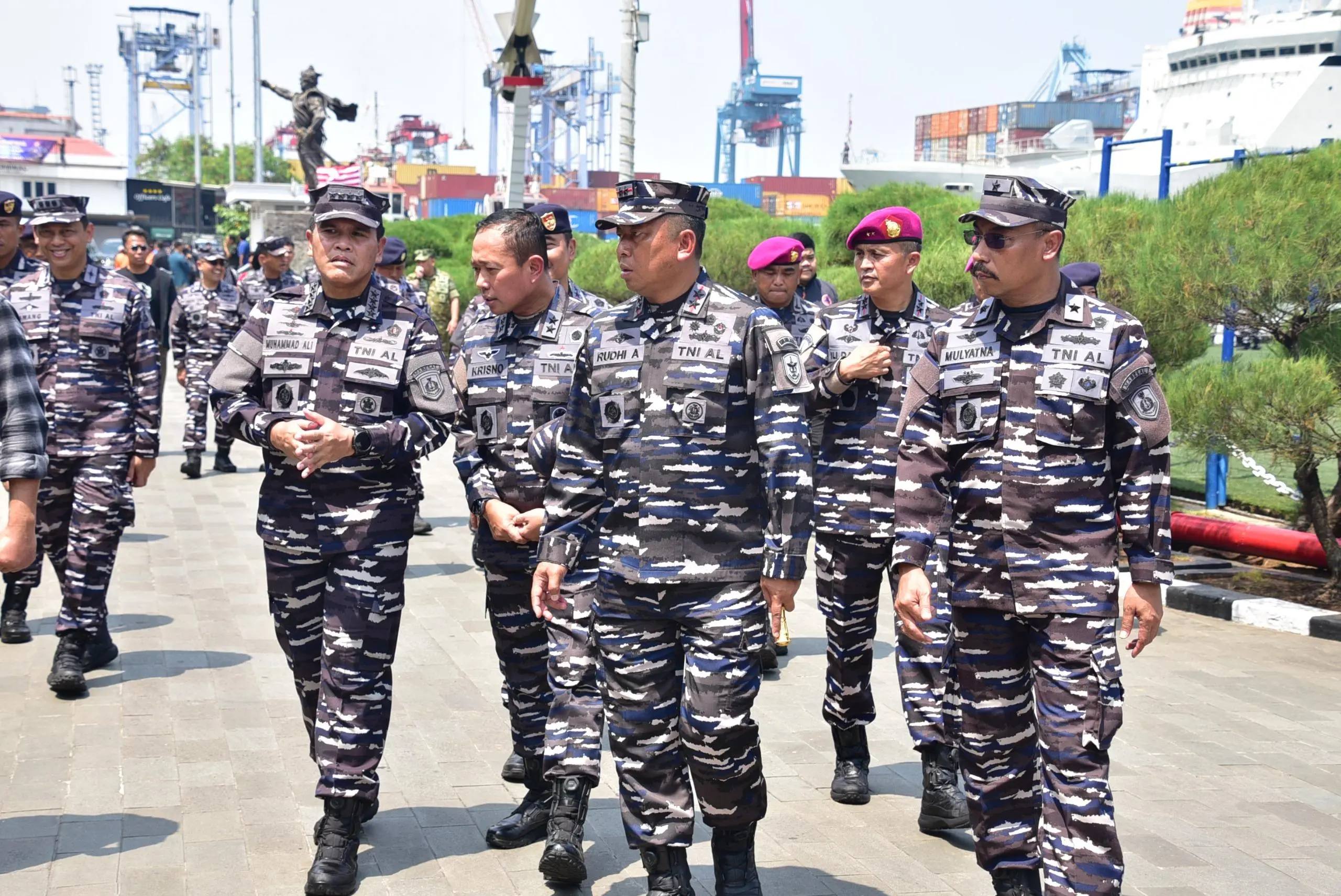 Bakti Marinir TNI AL untuk Rakyat Marinir Kembali Kirim Pasukan dan Pelengkapan Kesehatan 