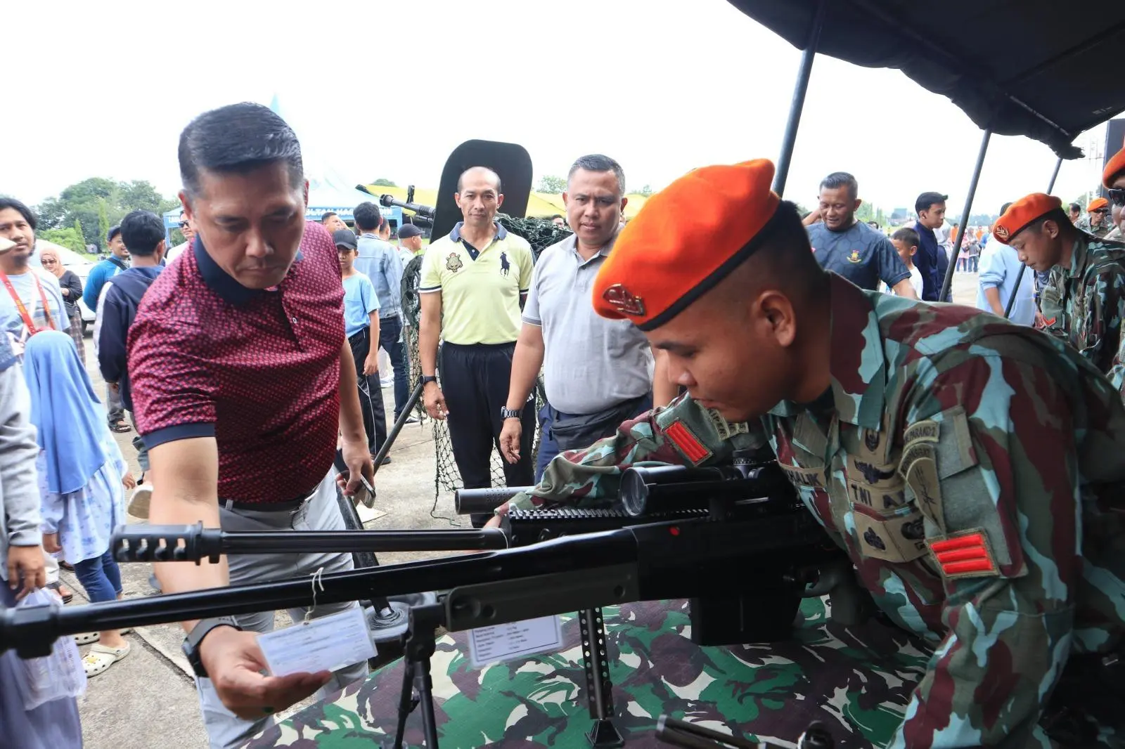 Ribuan Warga Masyarakat Meriahkan Open Base Lanud Sultan Hasanuddin 2025