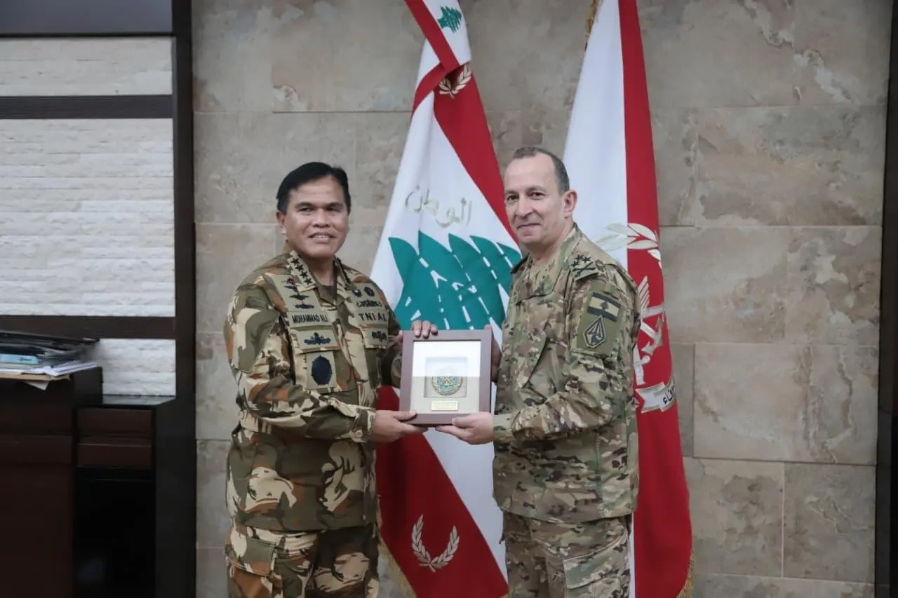 Perkuat Hubungan Diplomasi Kasal Laksanakan Bilateral Meeting Bersama Pimpinan Angkatan Bersenjata di Lebanon 
