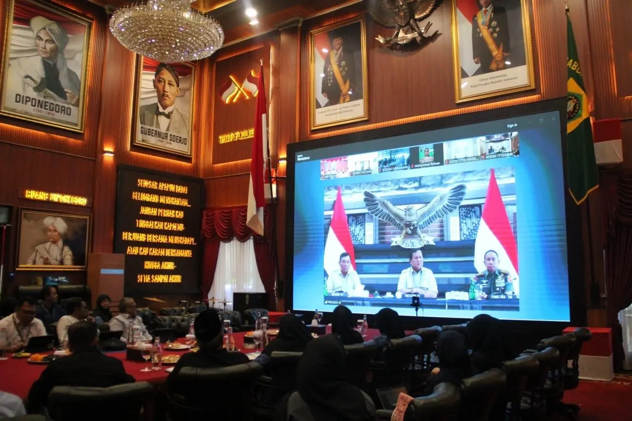 Bupati Bogor Ikuti Rapat Evaluasi KDKMP yang Dipimpin Presiden RI, Tegaskan Komitmen Percepatan Penguatan Ekonomi Desa