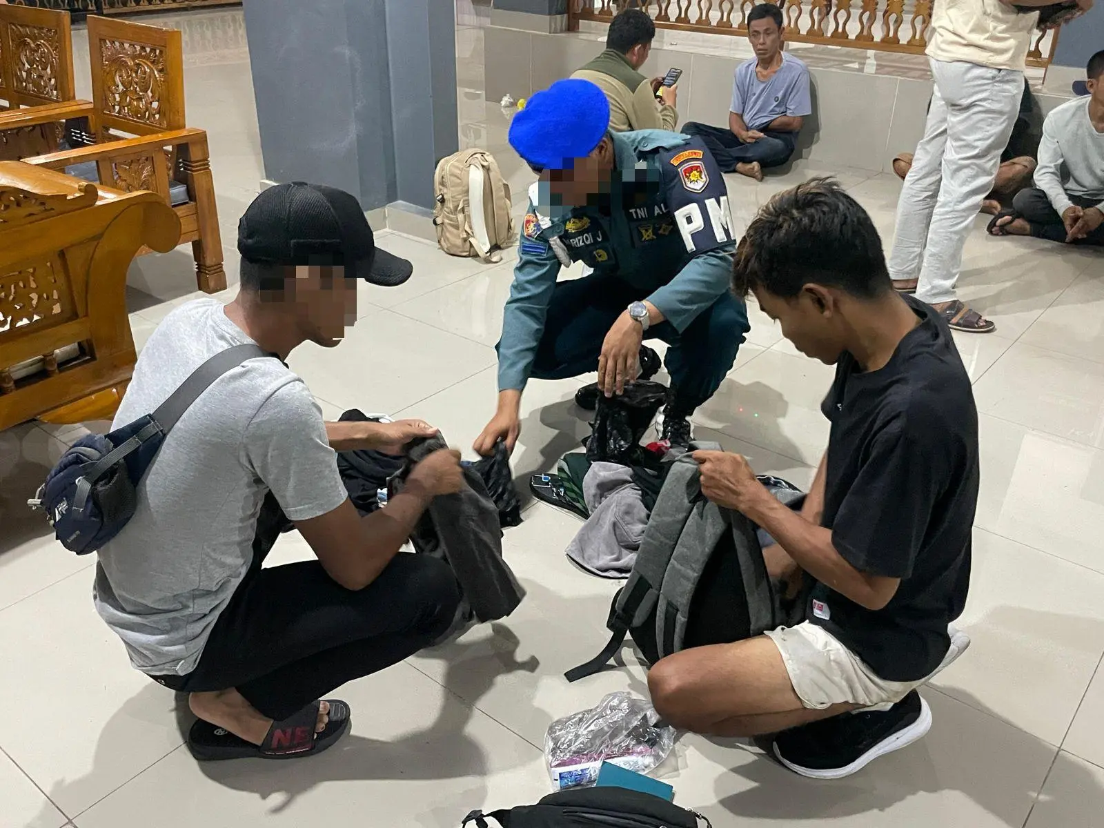 TNI AL Gagalkan Penyelundupan 6 PMI Ilegal di Tanjung Balai Karimun