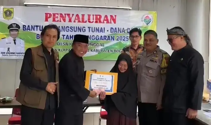 Pemerintah Desa Kelapa Nunggal Salurkan Bantuan Langsung Tunai Dana Desa Tahun Anggaran 2025
